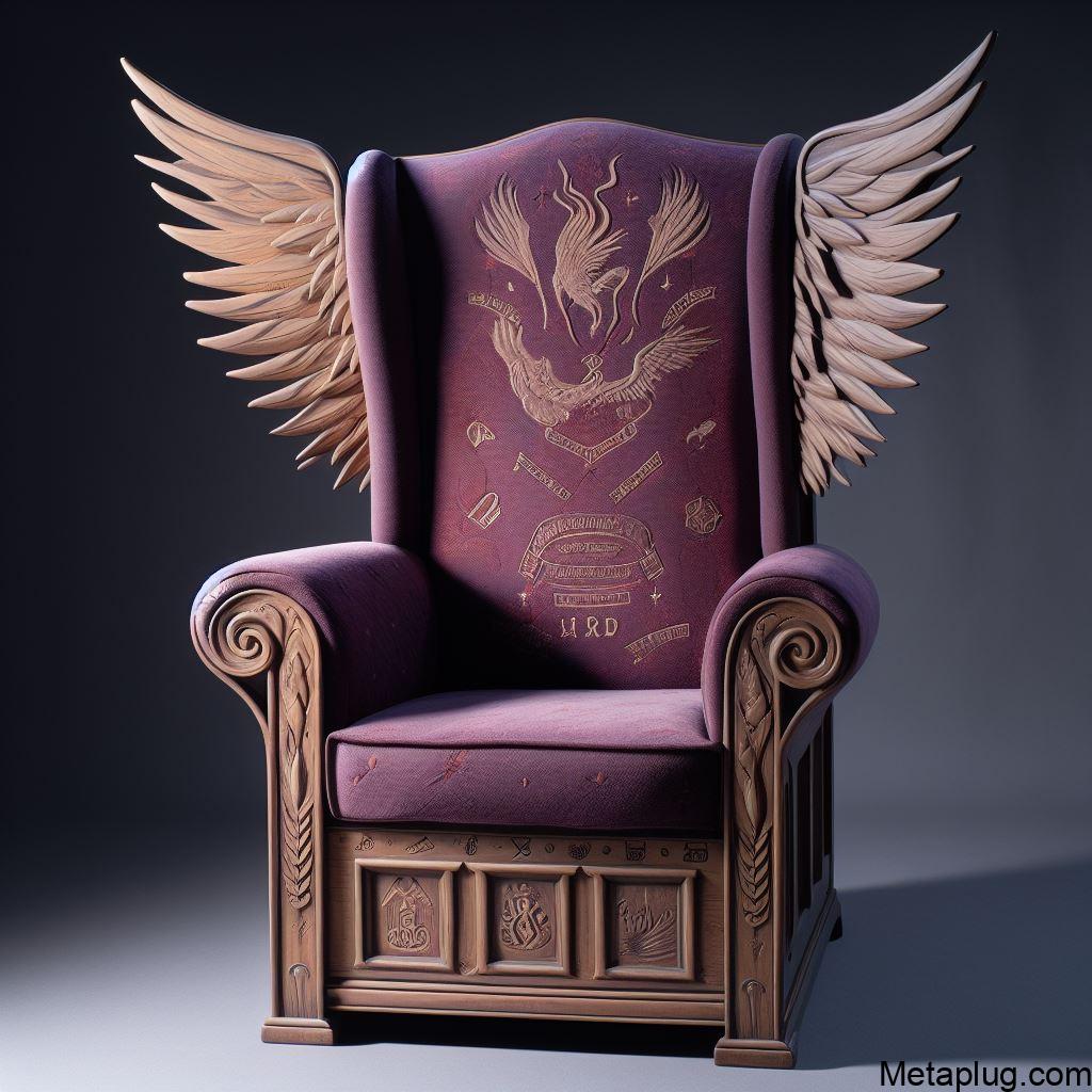 Dumbledore's Office Wingback Chair