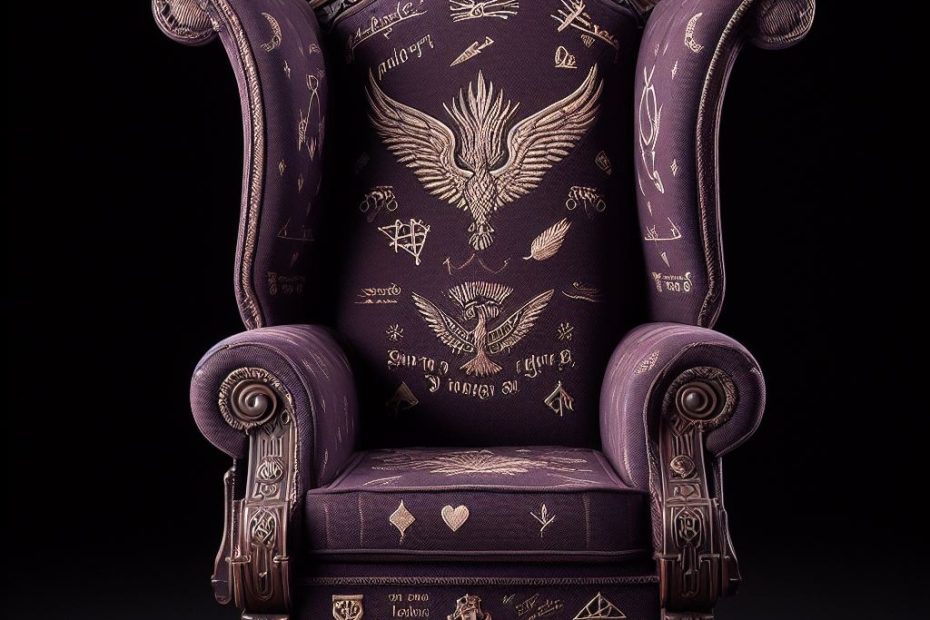 Dumbledore's Office Wingback Chair