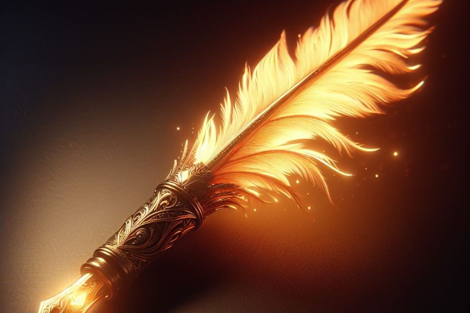 Phoenix Feather Pen