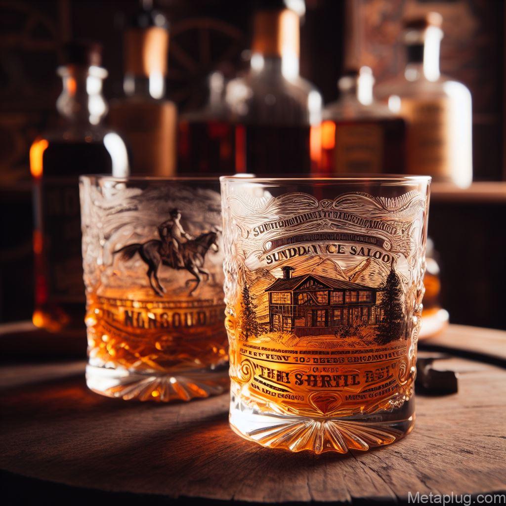 Sundance Saloon Whiskey Glasses
