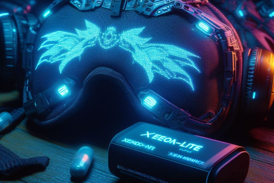 Xenon-Lite Bioluminescent Sleep Mask (XLSM-1)